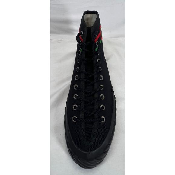 Gucci Interlocking G Hightop Black Sneakers Men\'s US7.5 SPB-CA 346079 main image 9